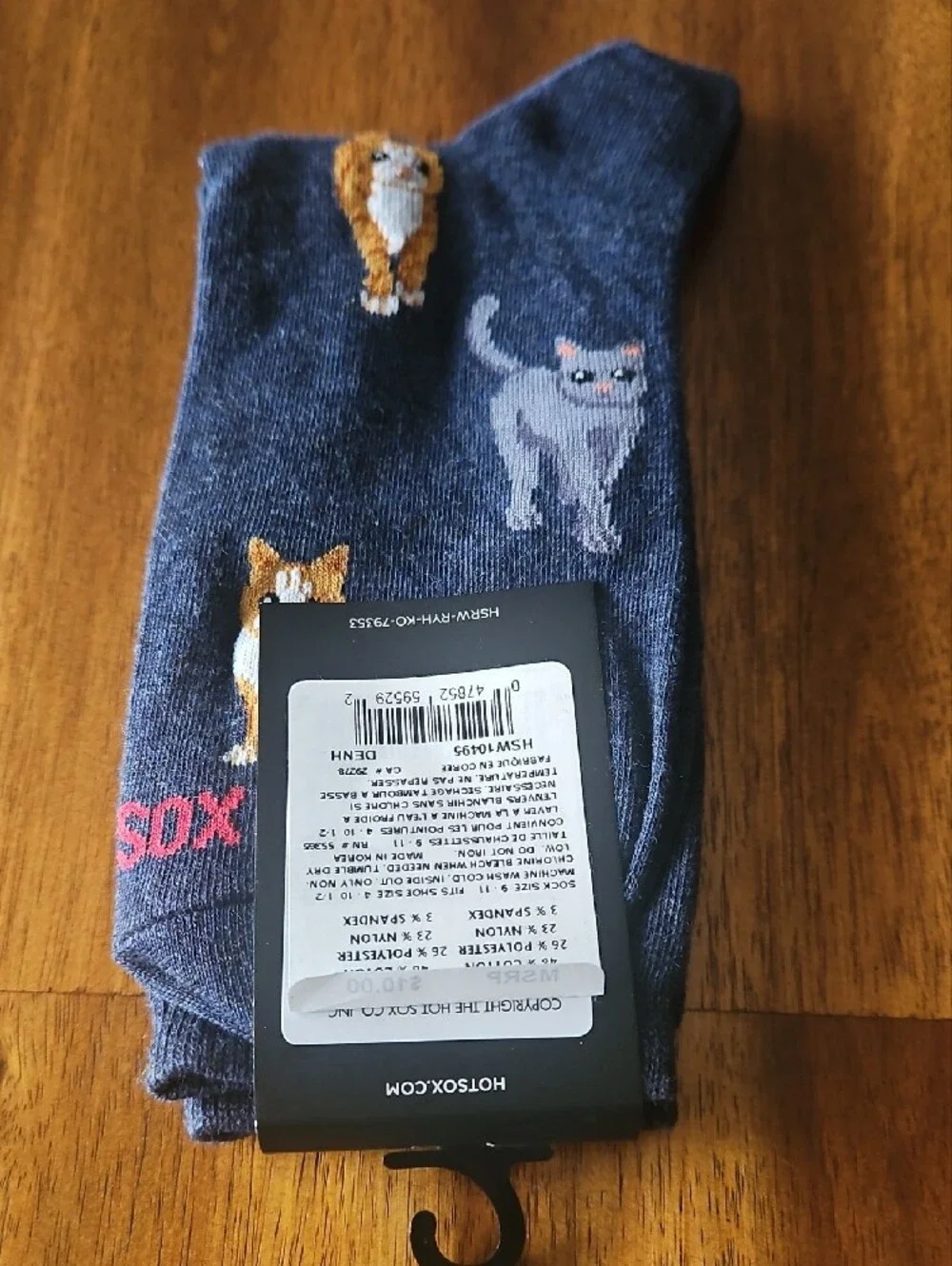 Hot Sox navy women